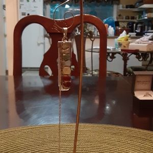 Sterling Silver Chakra Pendant and Sterling Silver